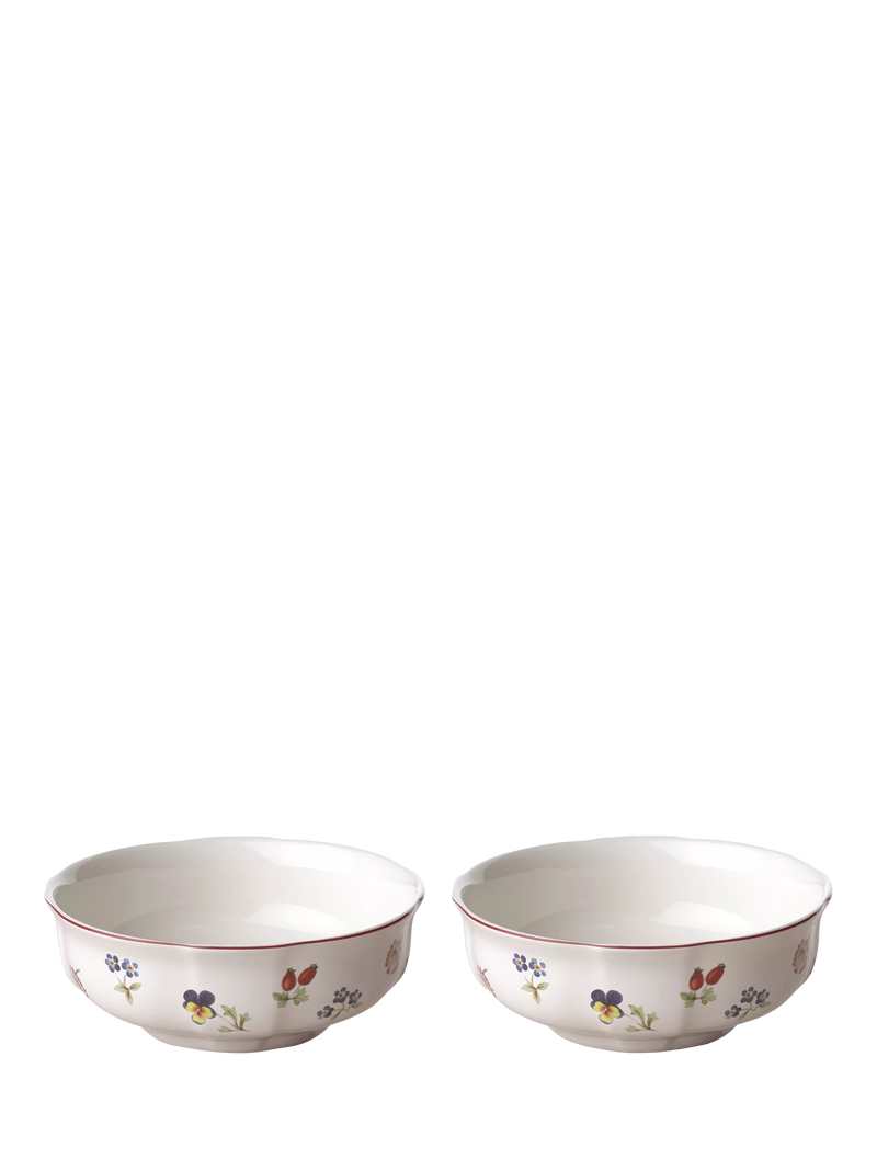 Villeroy & Boch Petite Fleur cereal bowl set 15cm, imported from UK