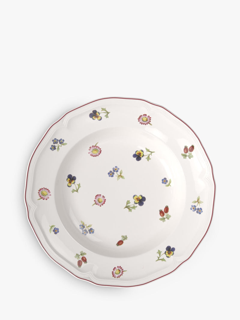 Villeroy & Boch Petite Fleur pasta bowls 25cm set of 2, imported from the UK