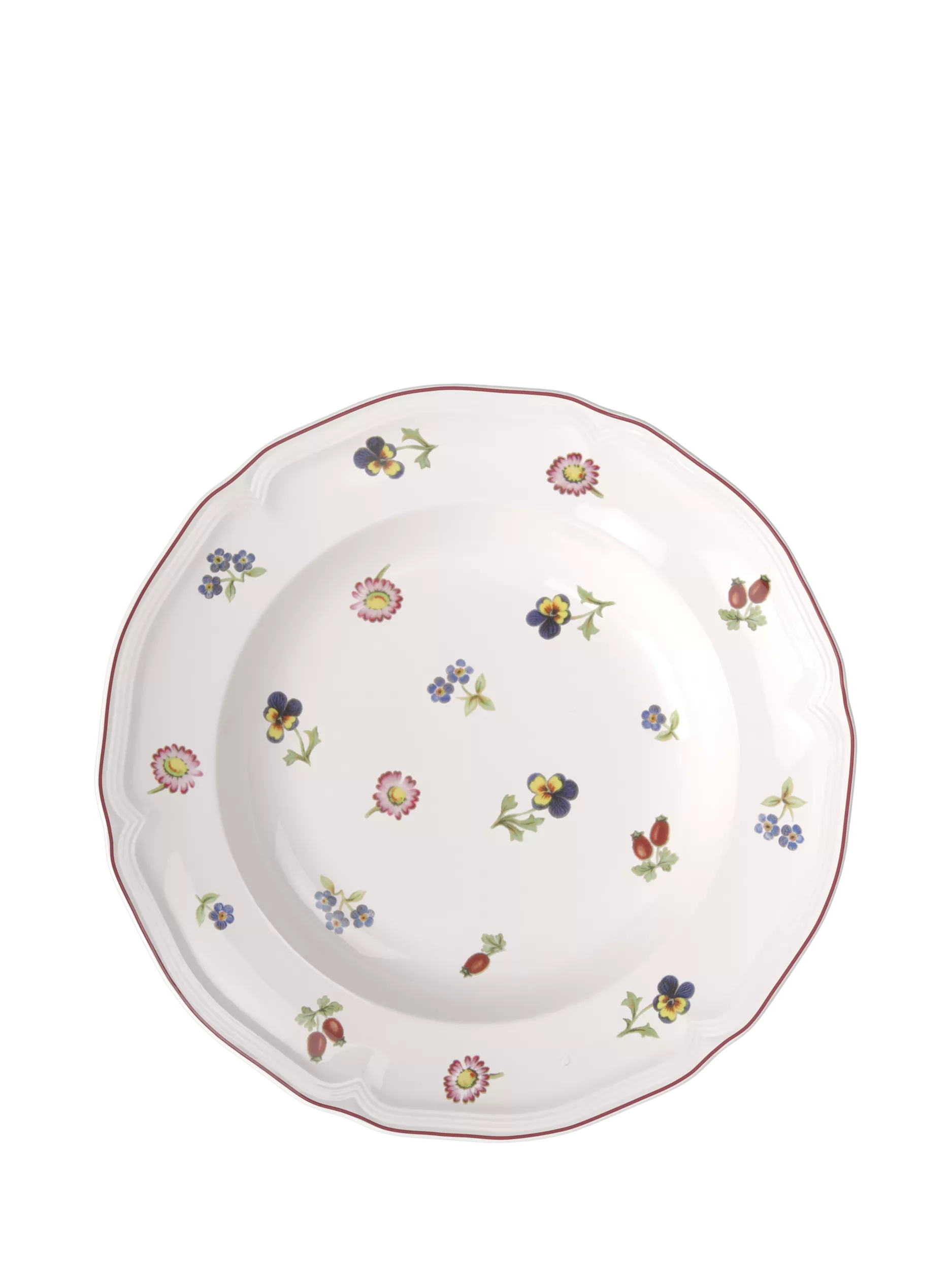 Villeroy & Boch Petite Fleur pasta bowls 25cm set of 2, imported from the UK