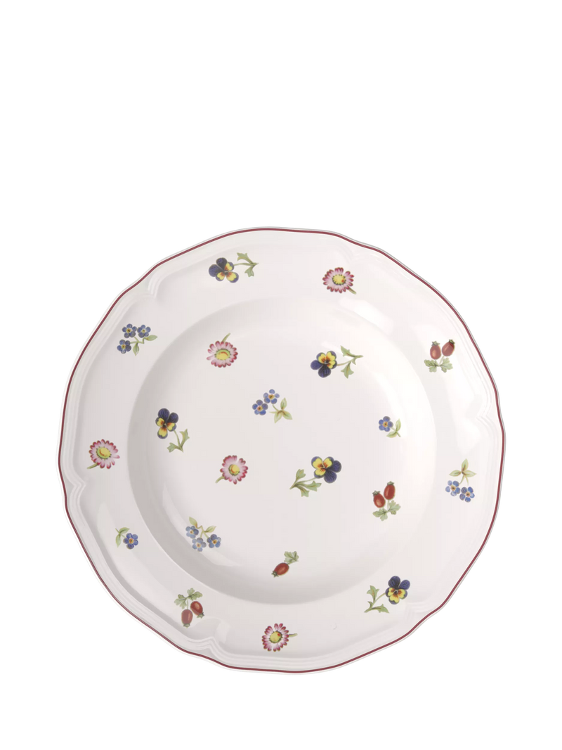Villeroy & Boch Petite Fleur pasta bowls 25cm set of 2, imported from the UK