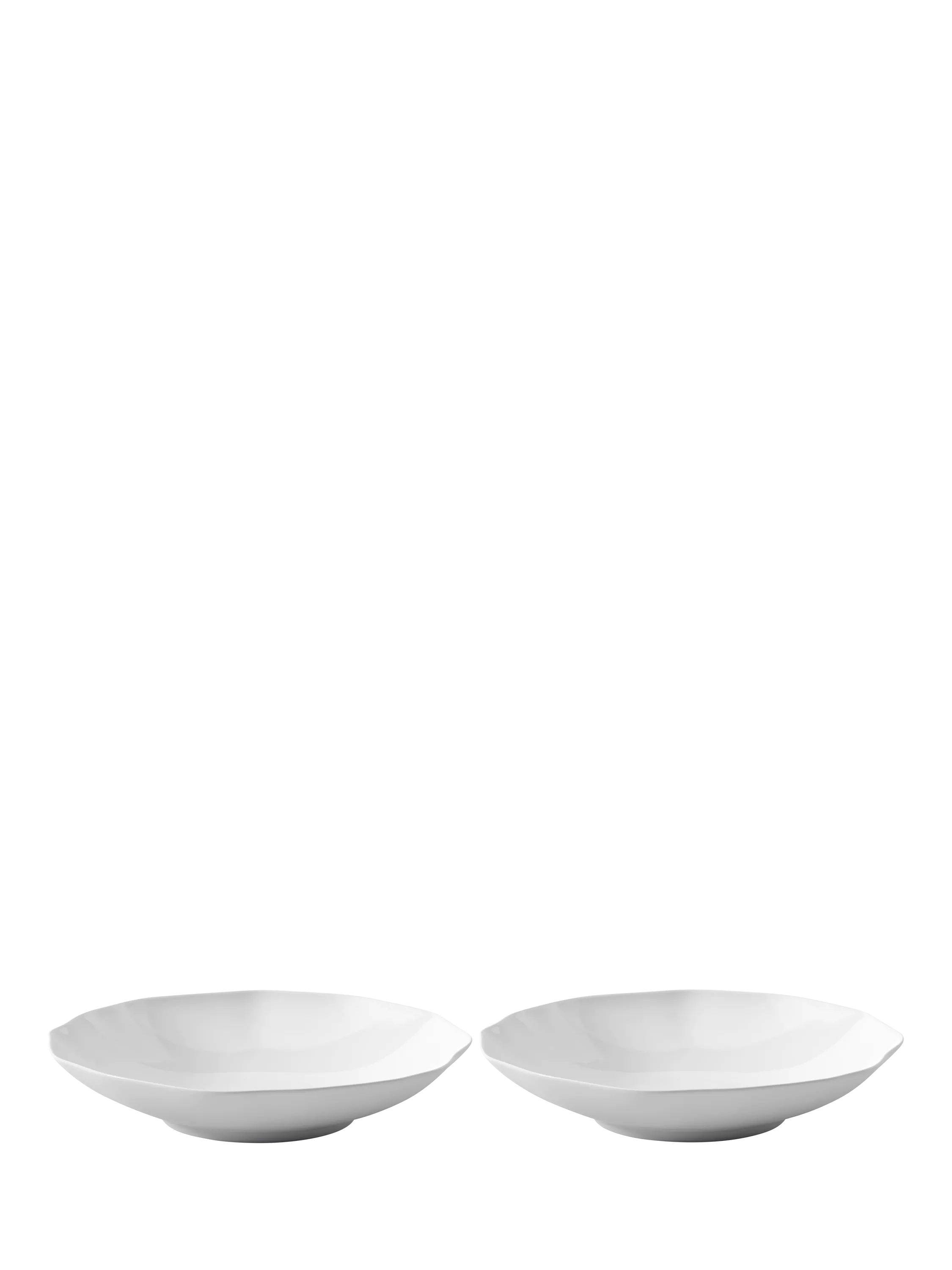 Villeroy & Boch bone porcelain pasta bowl set of 2 white, imported from the UK