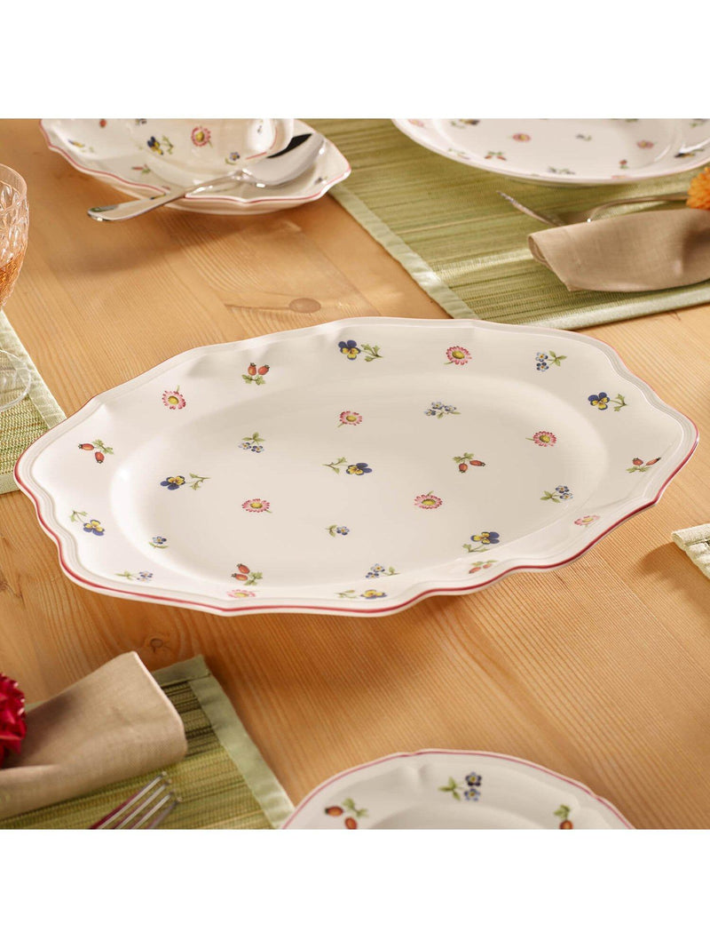 Villeroy & Boch Petite Fleur porcelain oval platter 42.5cm - British product