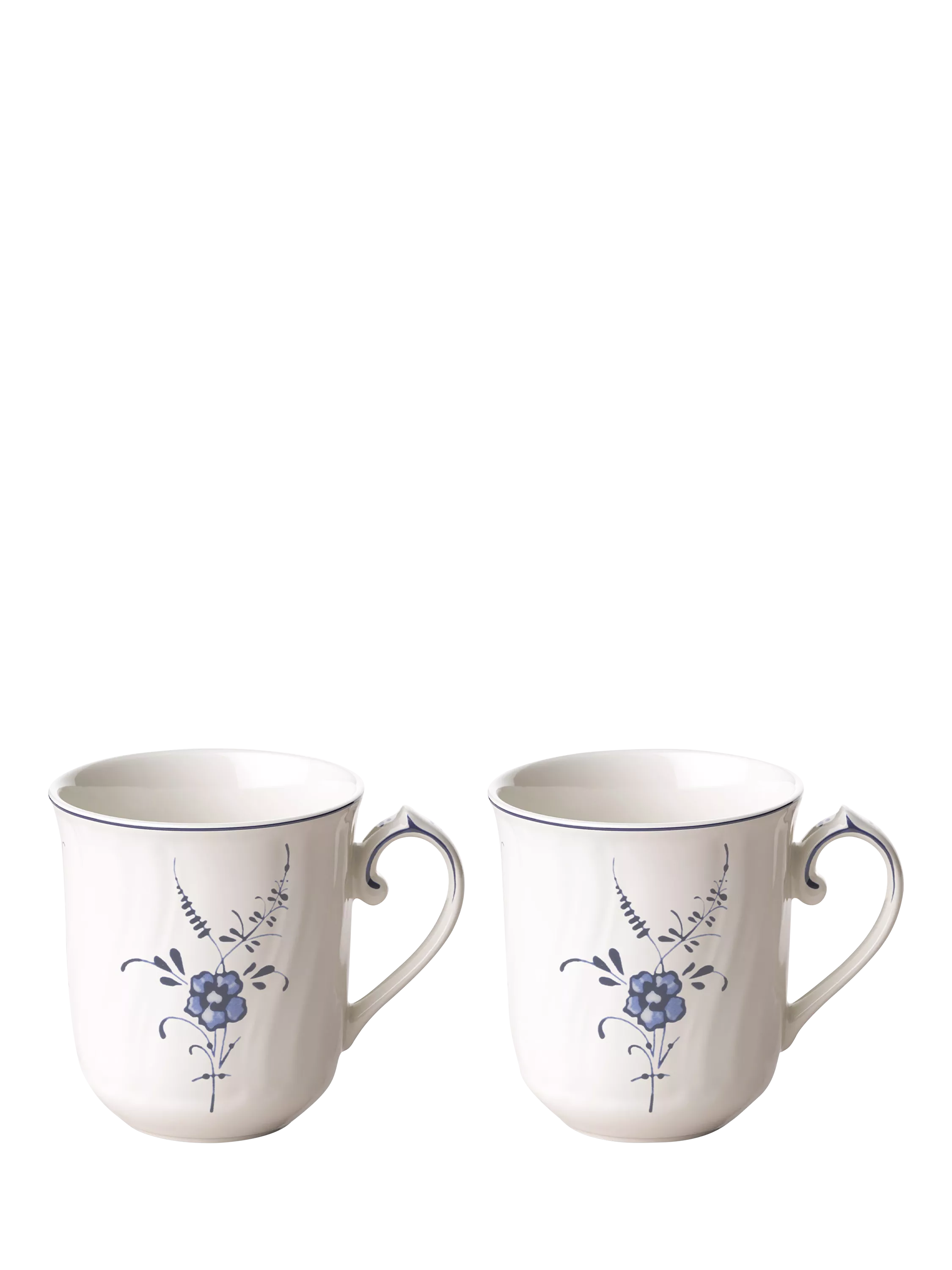 Villeroy & Boch set of 2 porcelain mugs 260ml (British brand)