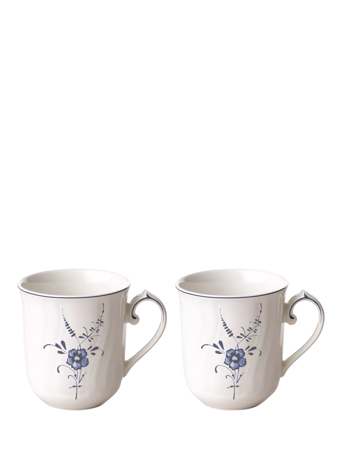 Villeroy & Boch set of 2 porcelain mugs 260ml (British brand)