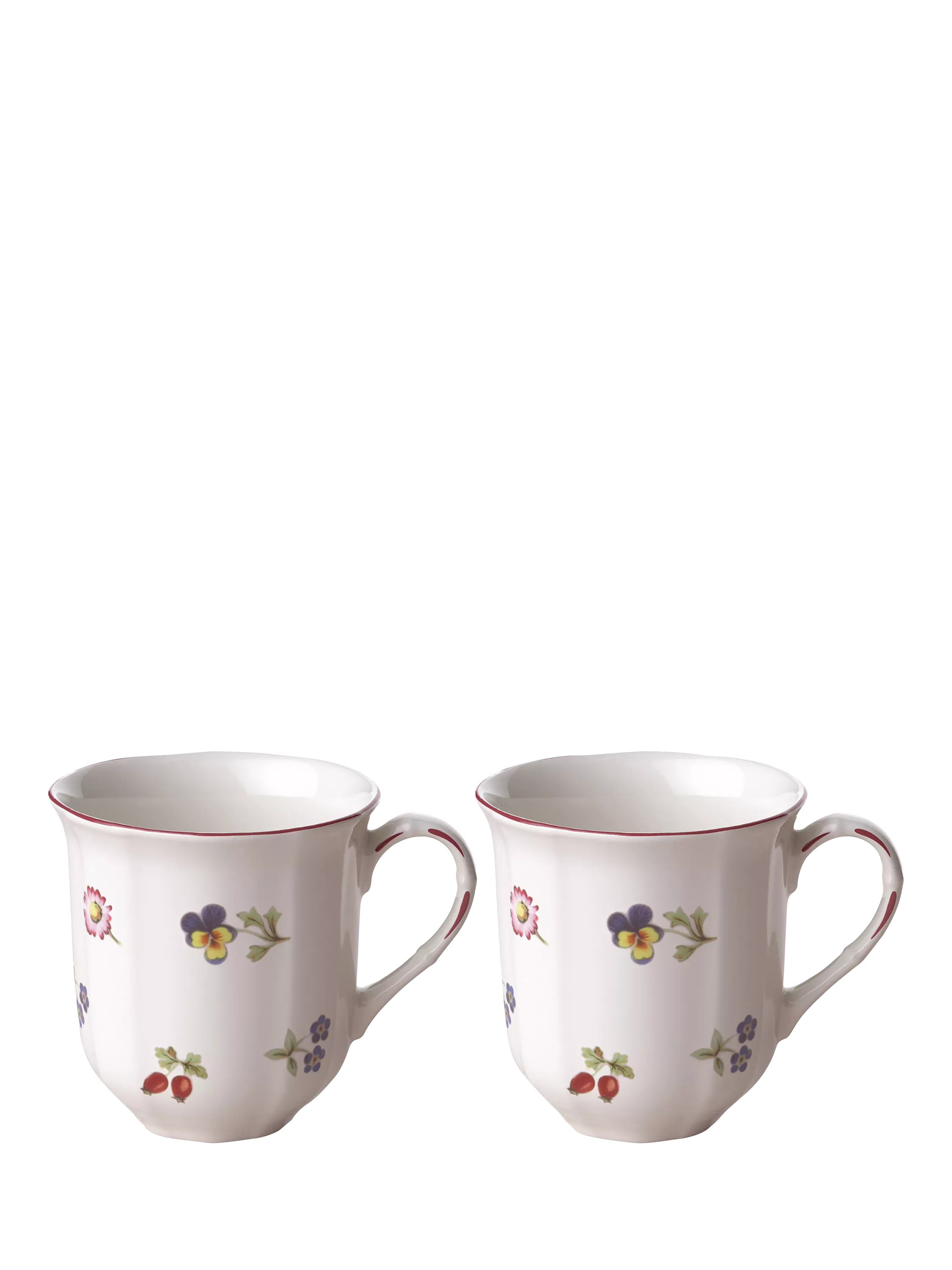 Villeroy Boch Petite Fleur mug set 250ml - British product