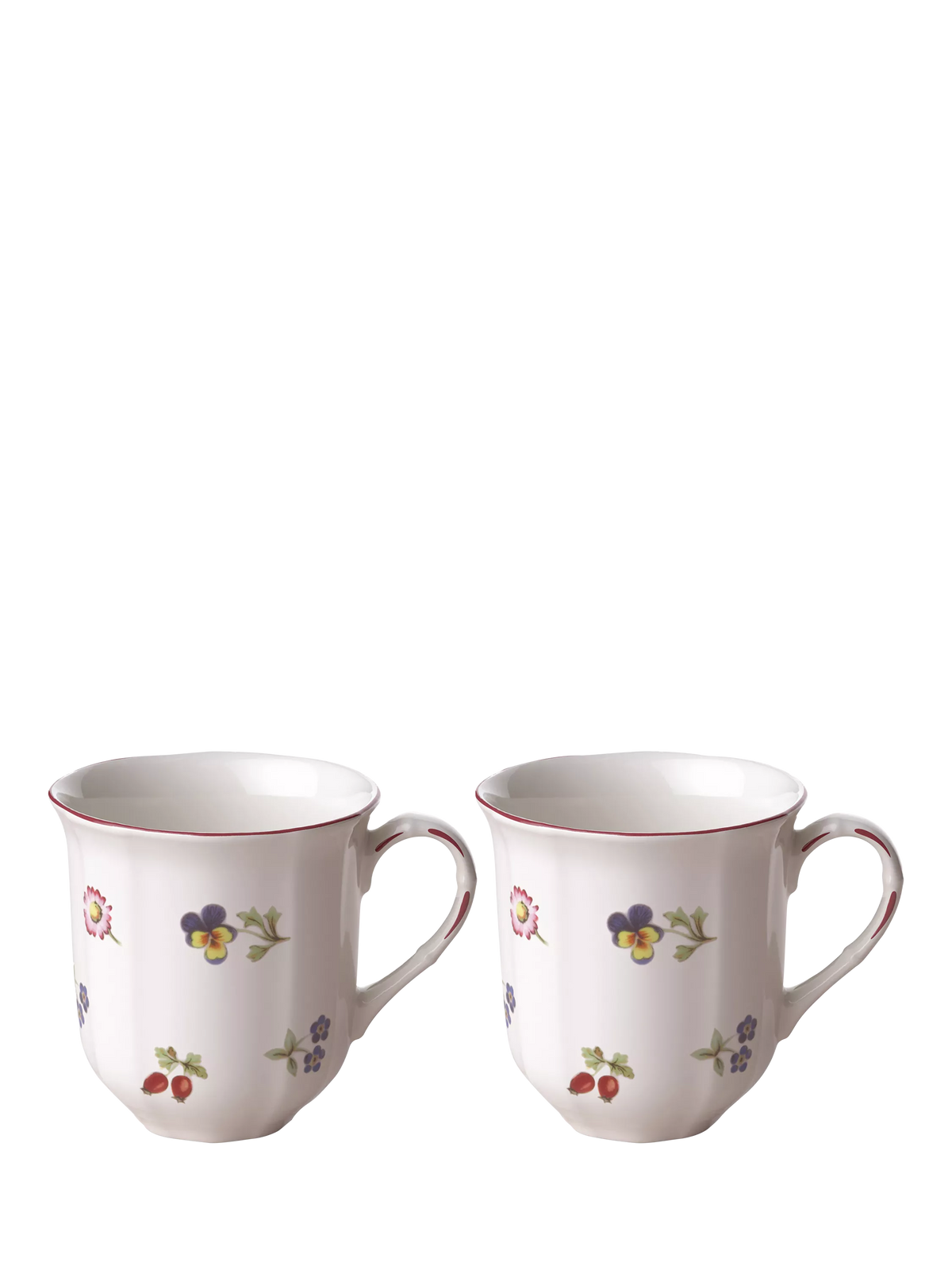 Villeroy Boch Petite Fleur mug set 250ml - British product