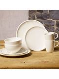 Villeroy & Boch dinnerware starter set 8 piece white, imported from the UK