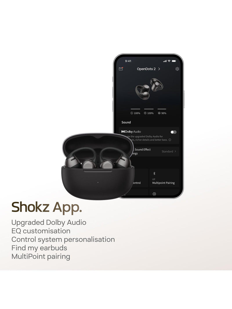 Shokz OpenDots 2 open-ear headphones - British product