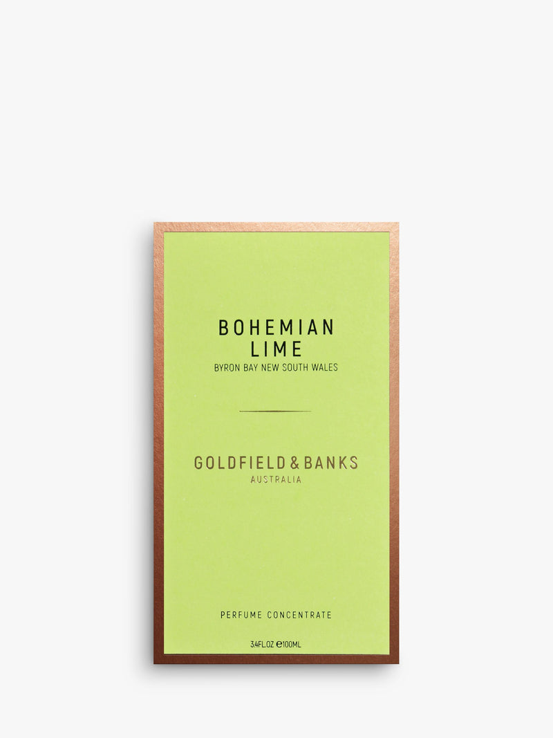 Goldfield & Banks Bohemian Lime Eau de Parfum 100ml, imported from the UK
