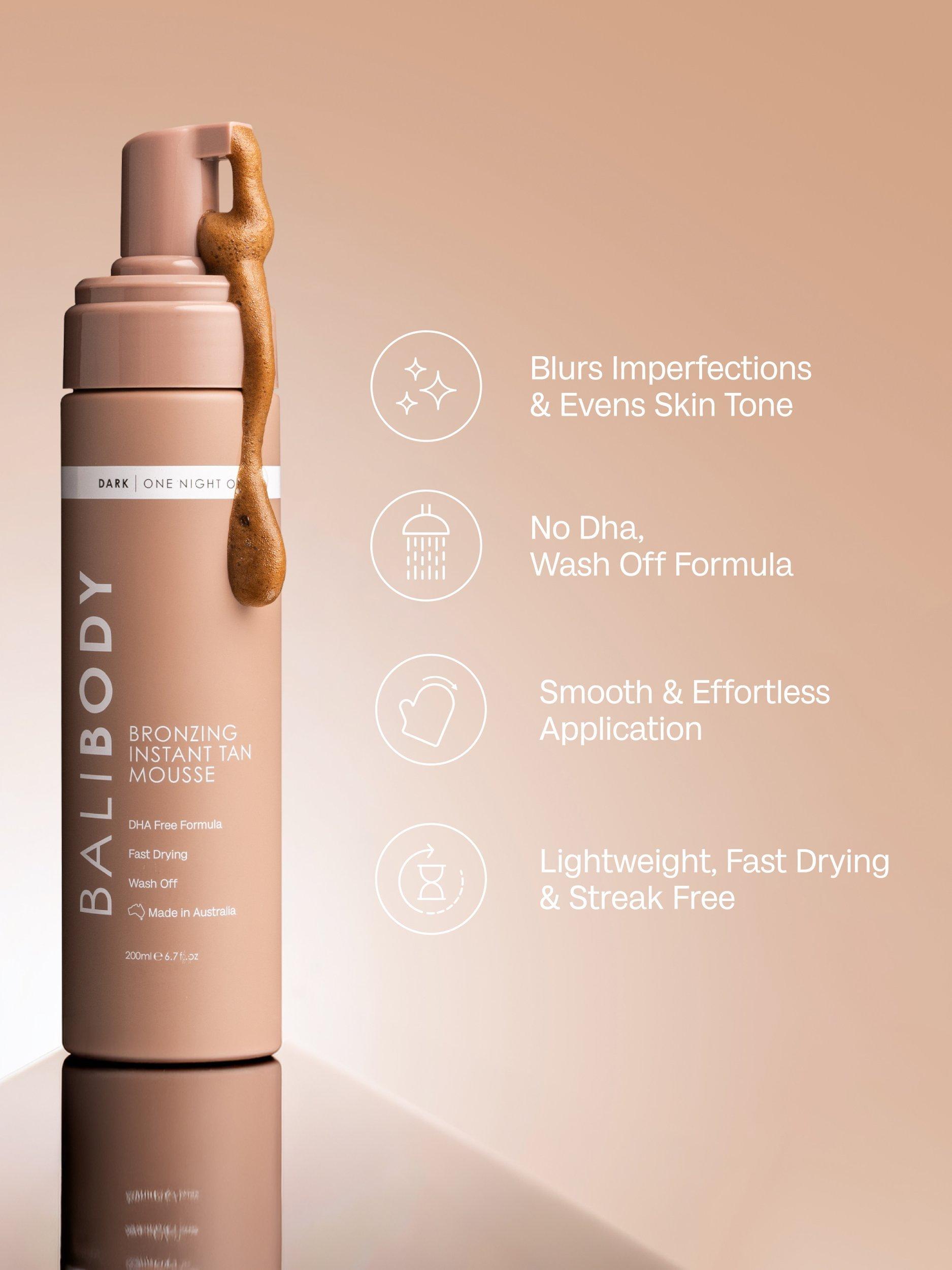 Bali Body instant tan mousse 200ml, UK version