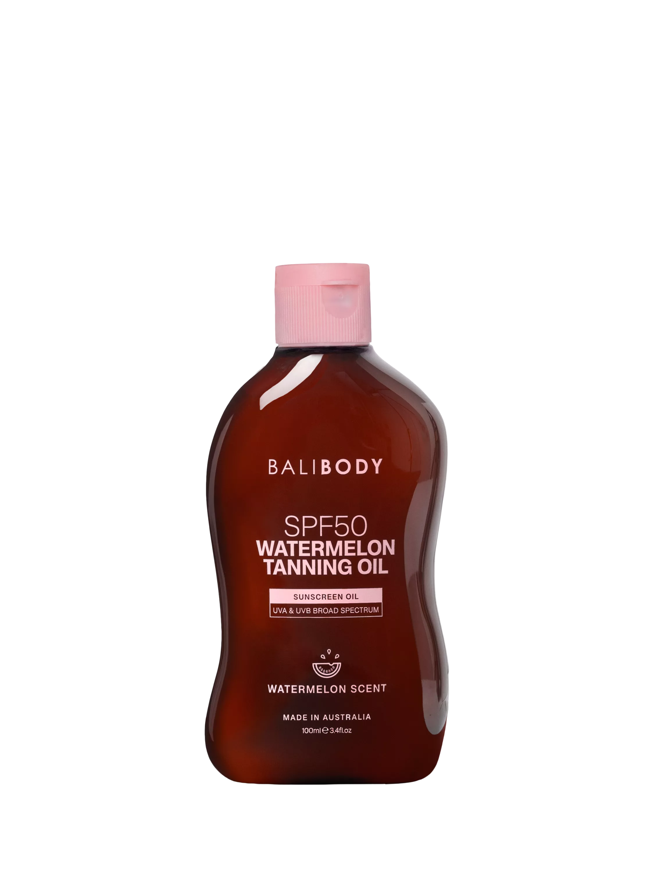 Bali Body watermelon sunscreen oil SPF 50 100ml (British brand)