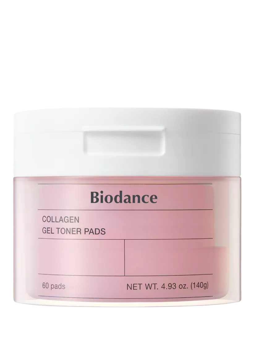 Biodance collagen gel toner pads 60 count, imported from the UK