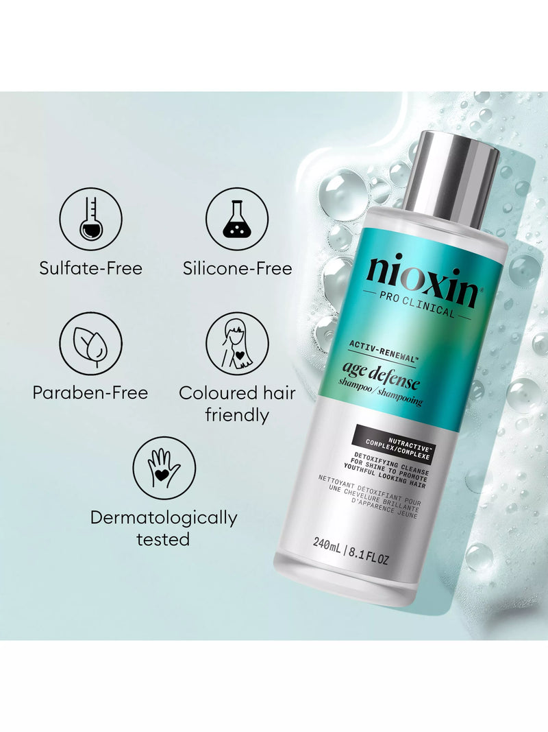 Nioxin Age Defence Shampoo 240ml - British product
