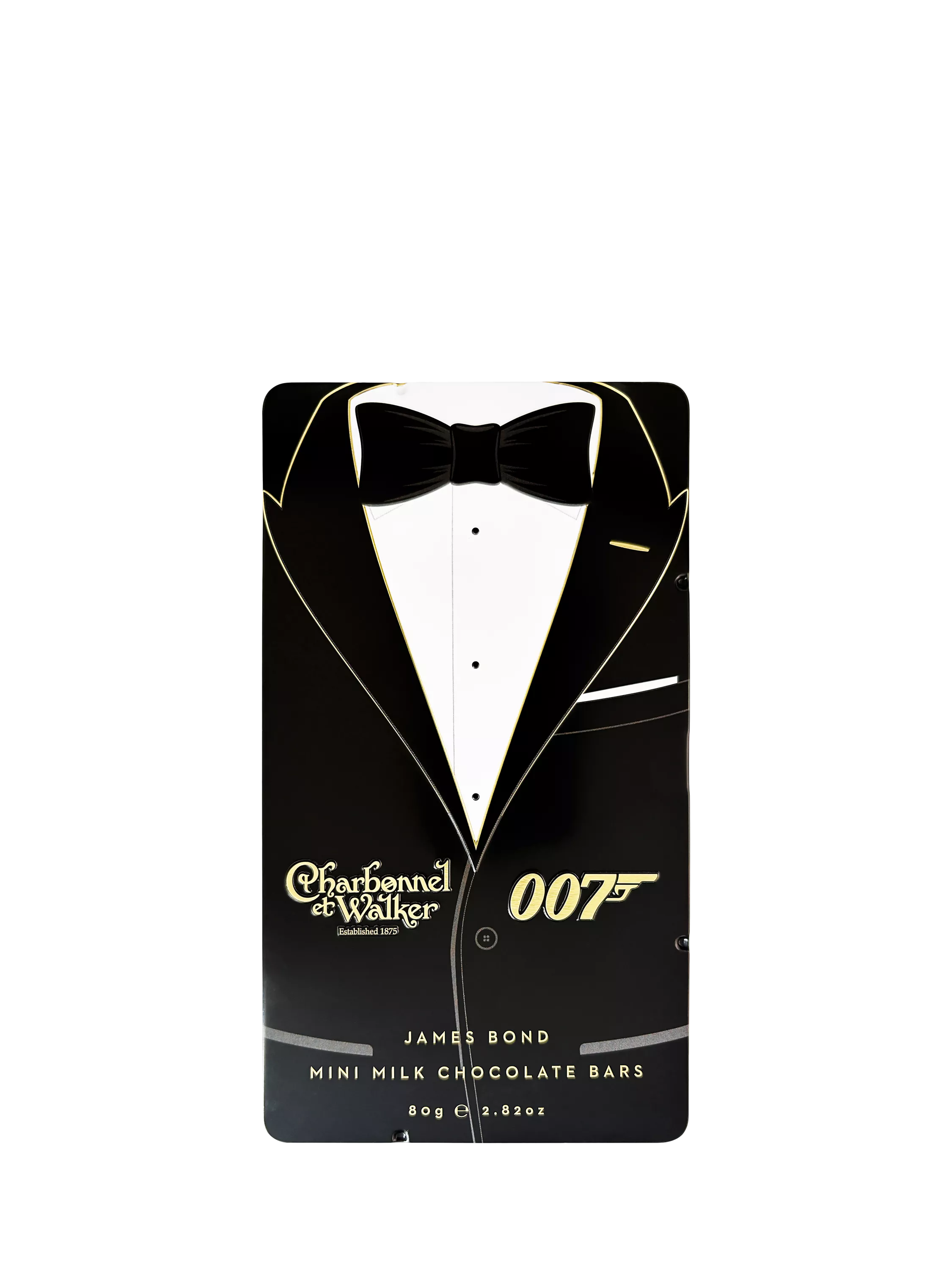 Charbonnel et Walker James Bond chocolate tin 80g - British product