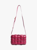 Pre-loved Bottega Veneta Padded Cassette shoulder bag in cinnabar purple (British brand)