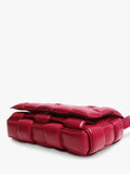 Pre-loved Bottega Veneta Padded Cassette shoulder bag in cinnabar purple (British brand)