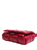 Pre-loved Bottega Veneta Padded Cassette shoulder bag in cinnabar purple (British brand)