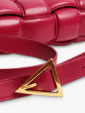 Pre-loved Bottega Veneta Padded Cassette shoulder bag in cinnabar purple (British brand)