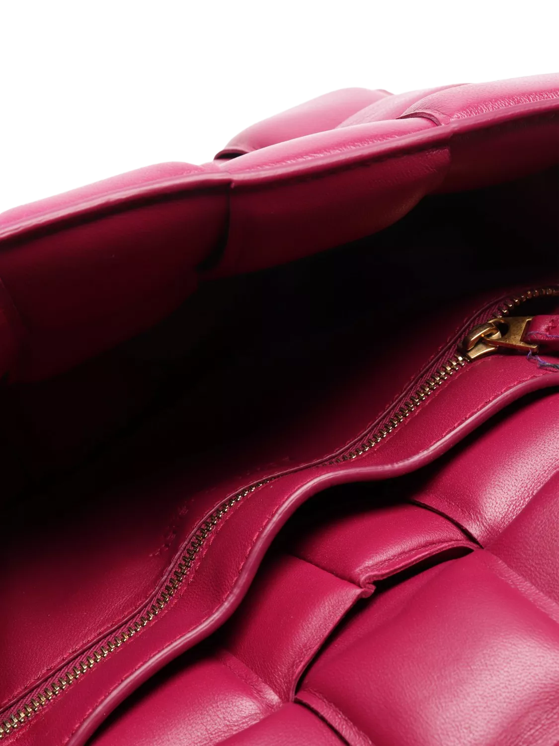 Pre-loved Bottega Veneta Padded Cassette shoulder bag in cinnabar purple (British brand)