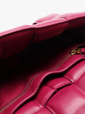 Pre-loved Bottega Veneta Padded Cassette shoulder bag in cinnabar purple (British brand)