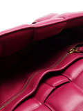 Pre-loved Bottega Veneta Padded Cassette shoulder bag in cinnabar purple (British brand)