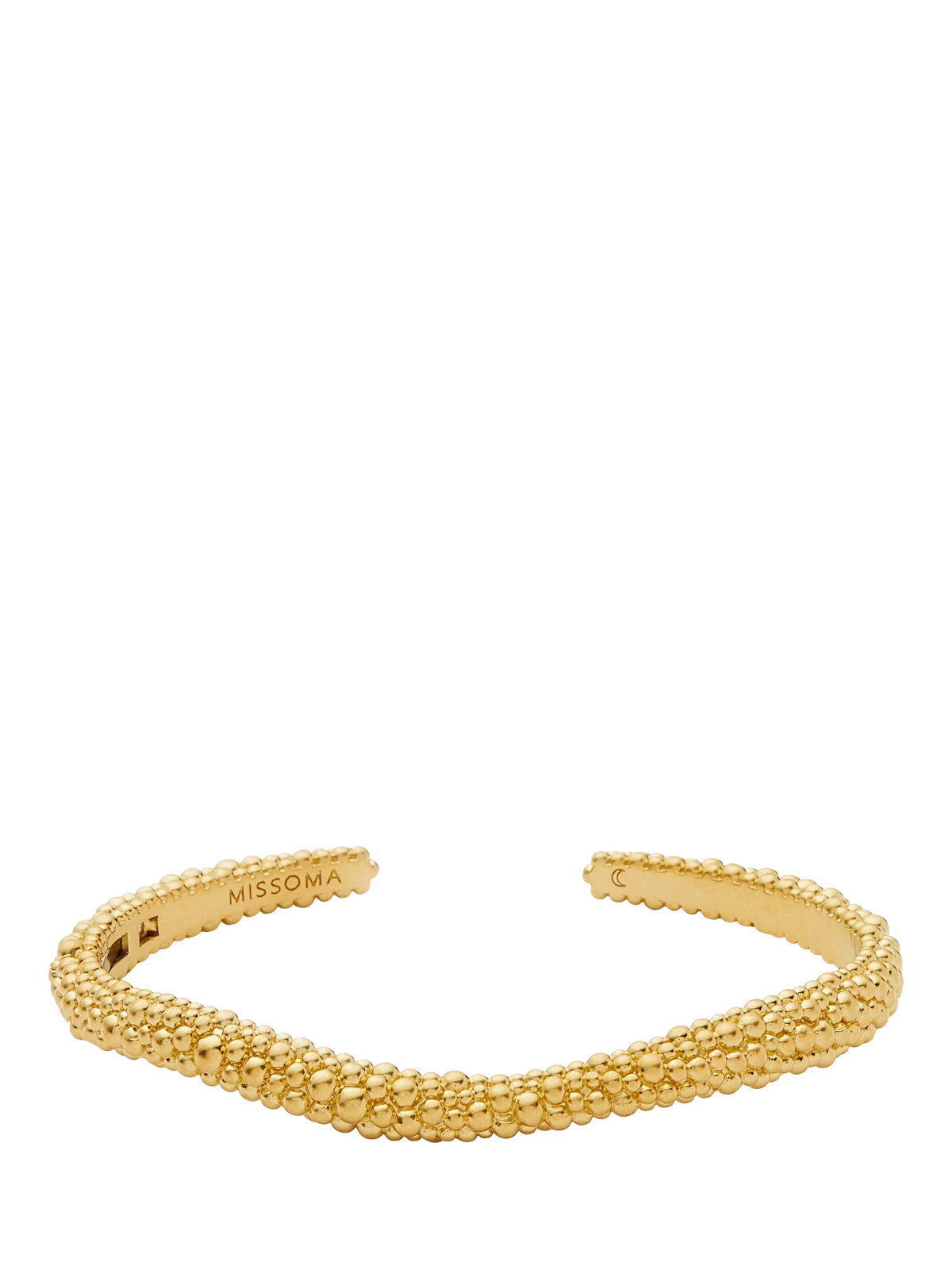 Missoma Open Claw Cuff Gold Bracelet