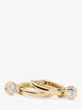 Missoma 14ct gold huggie hoop earrings, imported from the UK