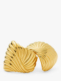 Missoma Ridge Studs gold earrings, UK version