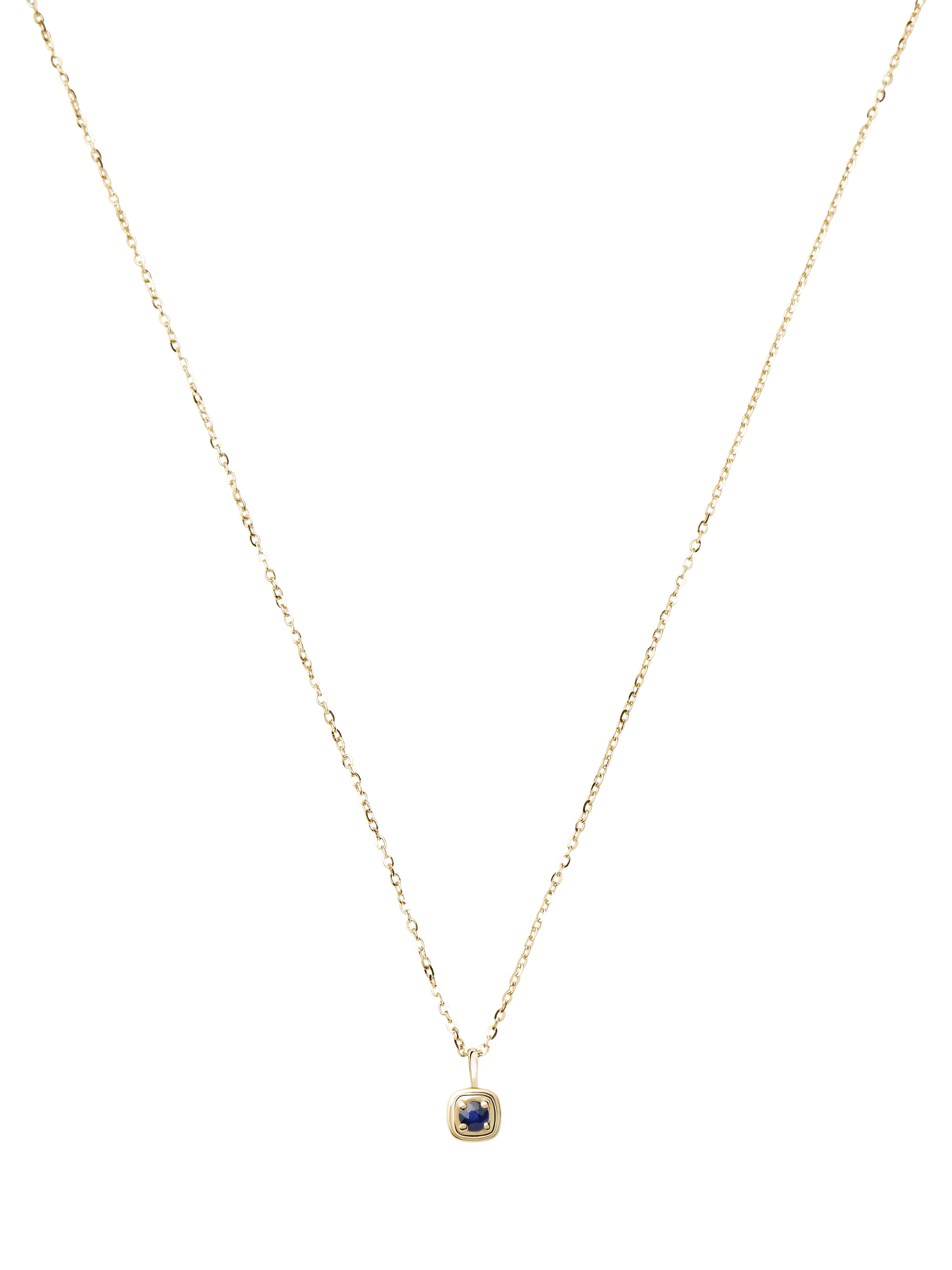 Missoma 14ct Yellow Gold Birthstone Pendant Necklace