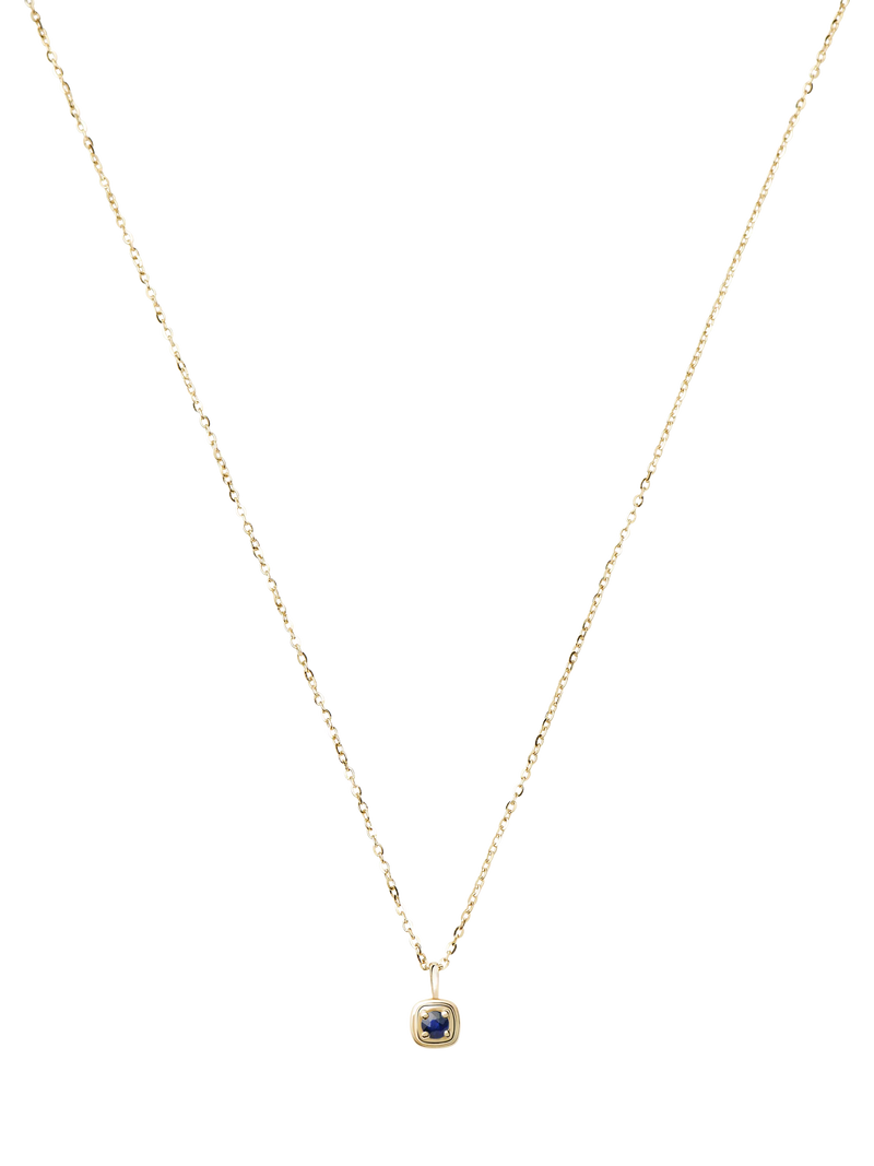 Missoma 14ct Yellow Gold Birthstone Pendant Necklace