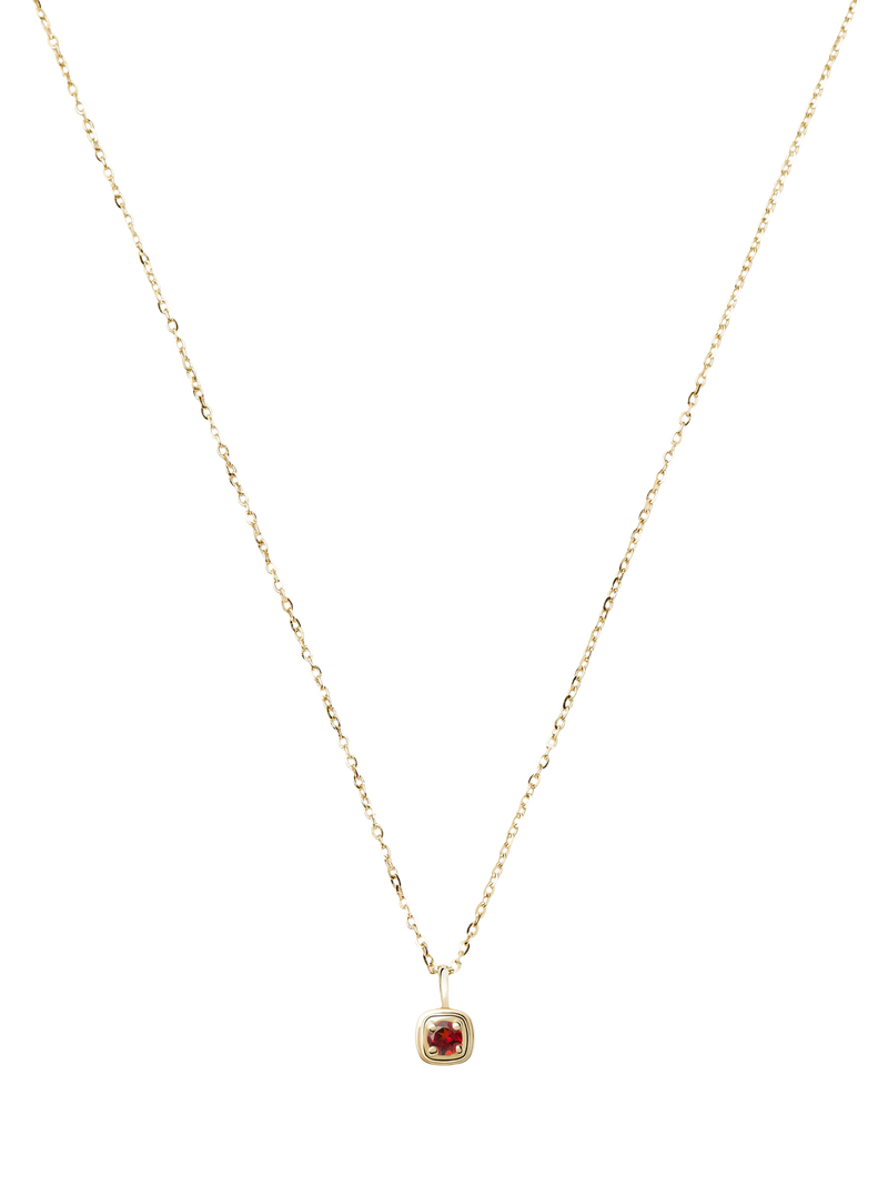 Missoma 14ct Yellow Gold Birthstone Pendant Necklace