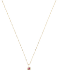 Missoma 14ct gold tourmaline pendant necklace - British product