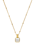 Missoma mother of pearl pendant necklace 45cm, UK version