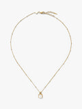 Missoma mother of pearl pendant necklace 45cm, UK version