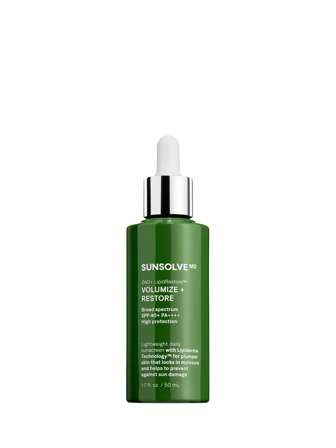 SunsolveMD LipidRestore SPF 40 volumising sunscreen 50ml - British product