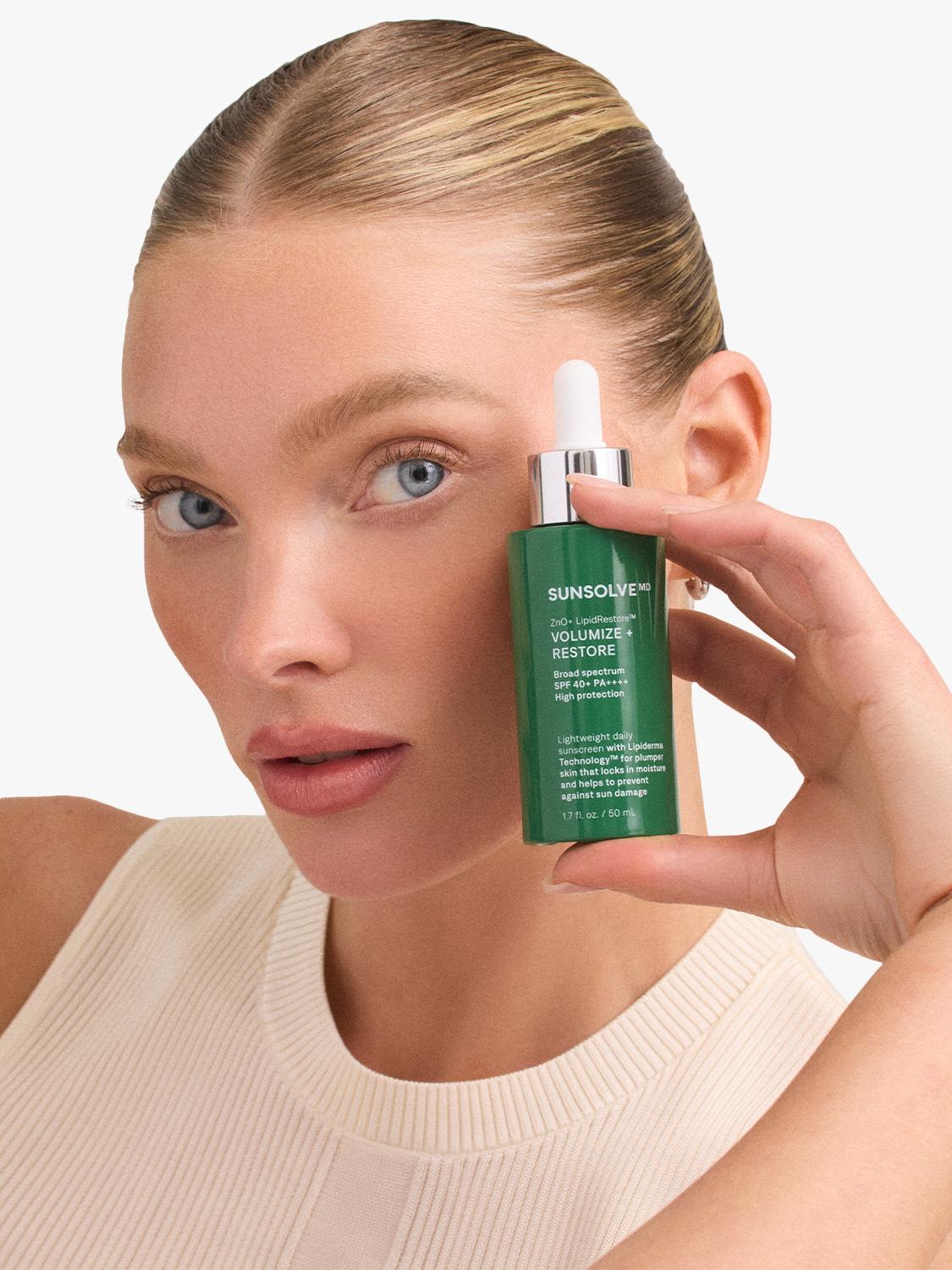SunsolveMD LipidRestore SPF 40 volumising sunscreen 50ml - British product