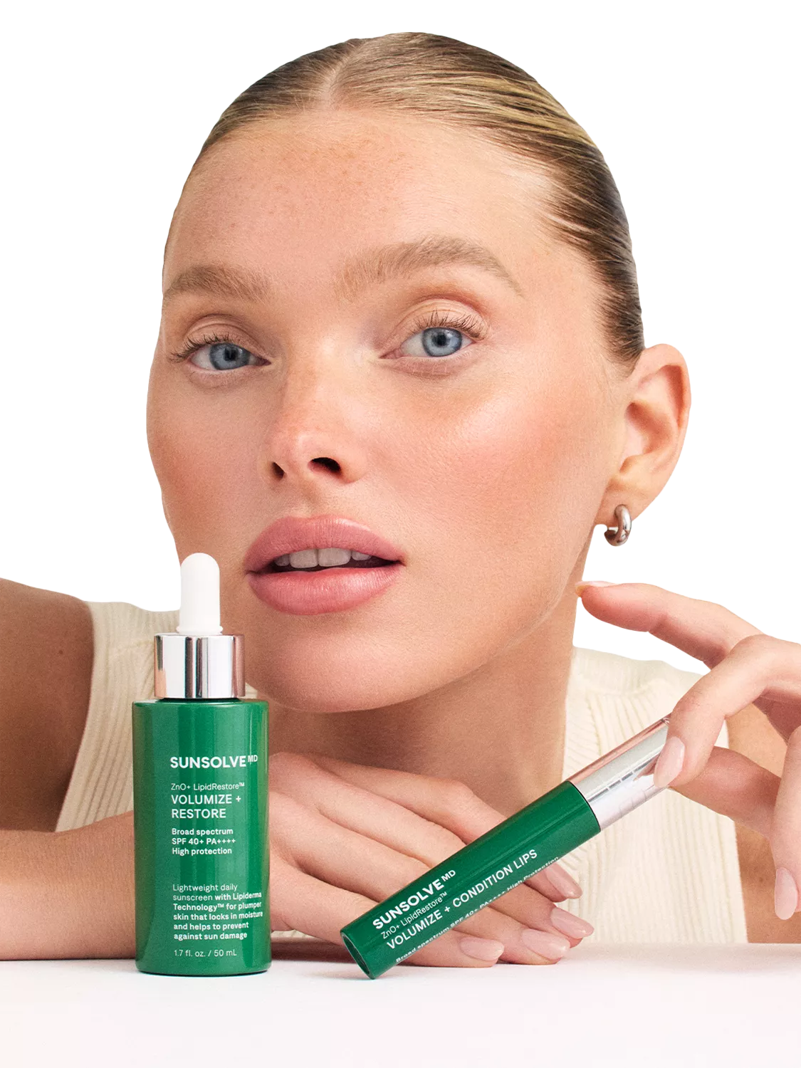 SunsolveMD LipidRestore SPF 40 volumising sunscreen 50ml - British product