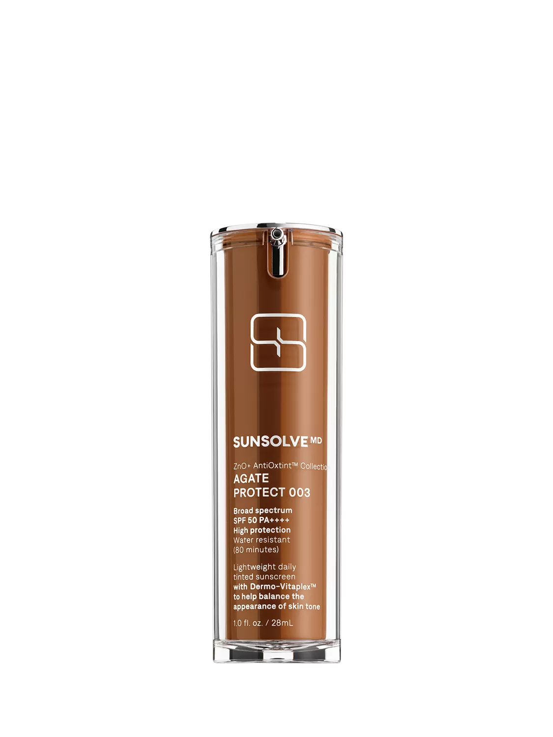SunsolveMD tinted sunscreen SPF 50 28ml (British brand)