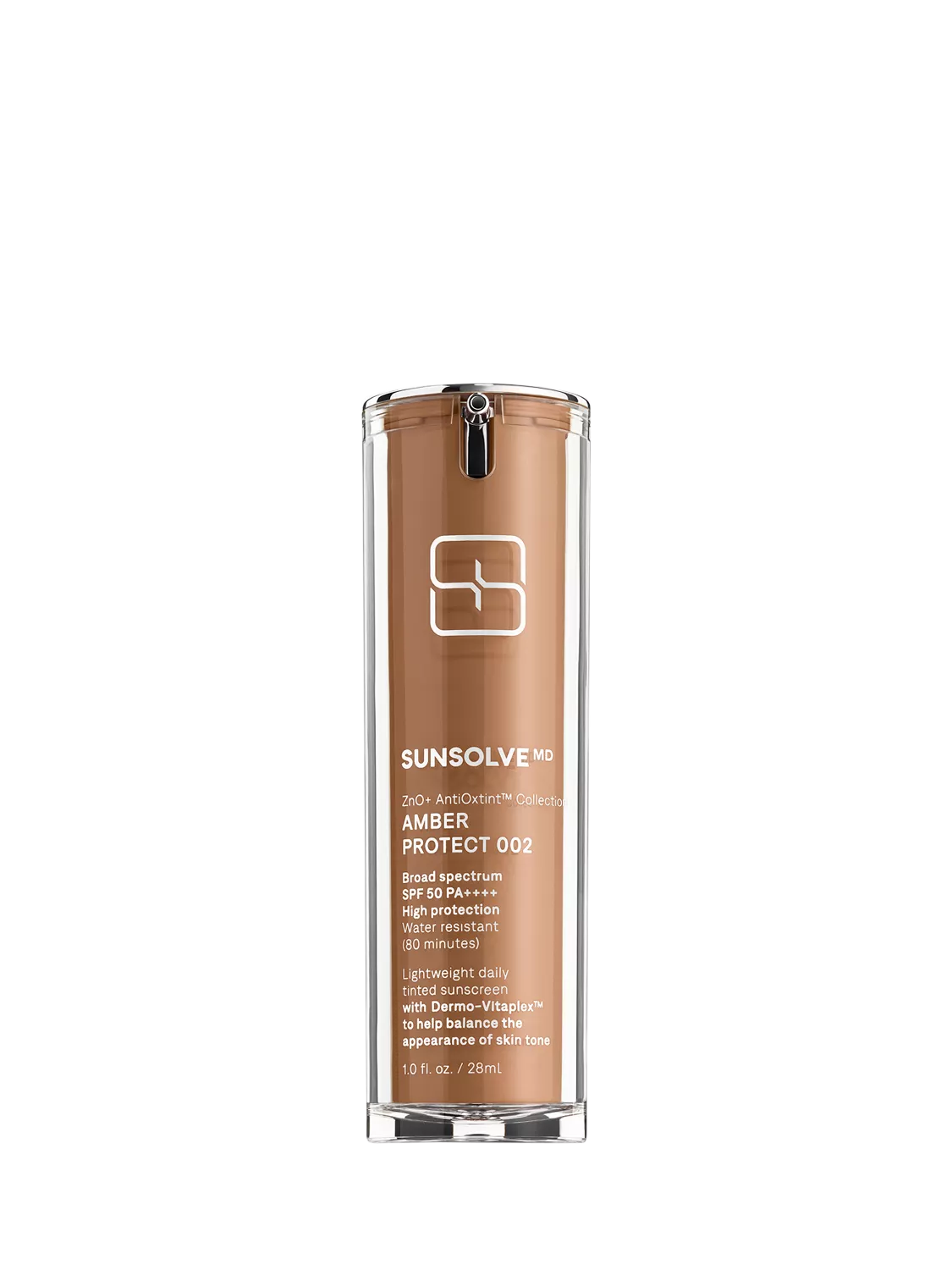 SunsolveMD tinted SPF 50 sunscreen 28ml, imported from the UK
