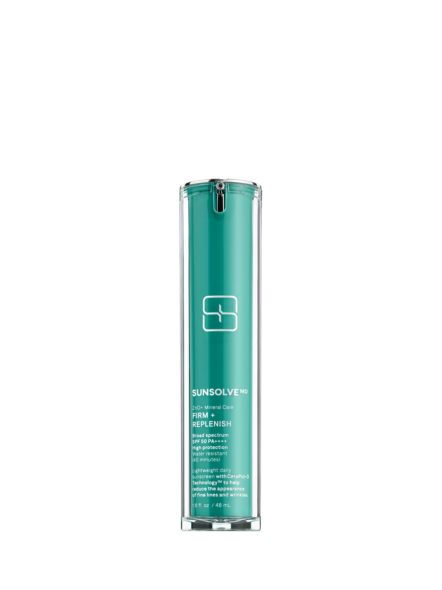SunsolveMD mineral sunscreen SPF 50 Firm & Replenish 50ml (British brand)