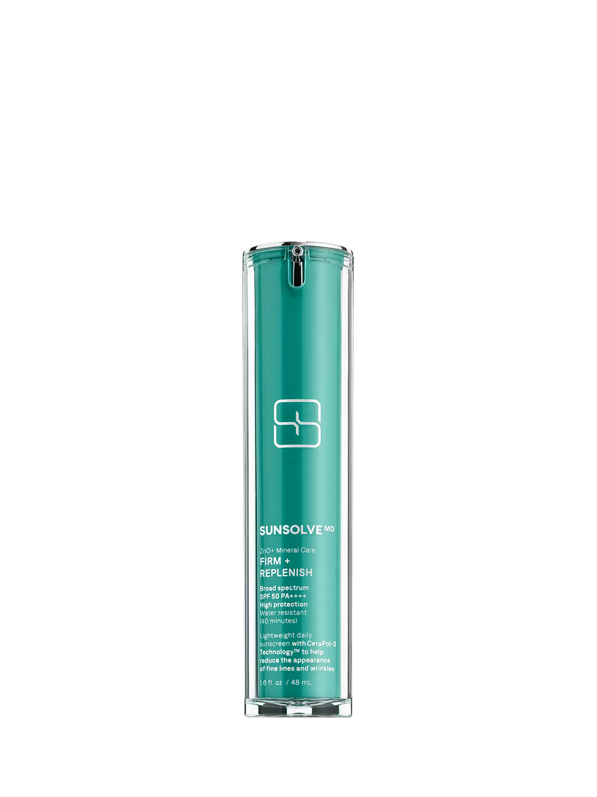 SunsolveMD mineral sunscreen SPF 50 Firm & Replenish 50ml (British brand)