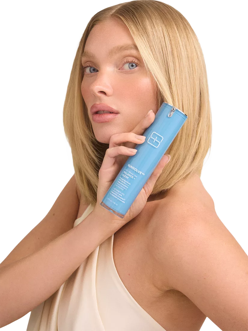 SunsolveMD mineral sunscreen Balance & Clear 48ml (British brand)