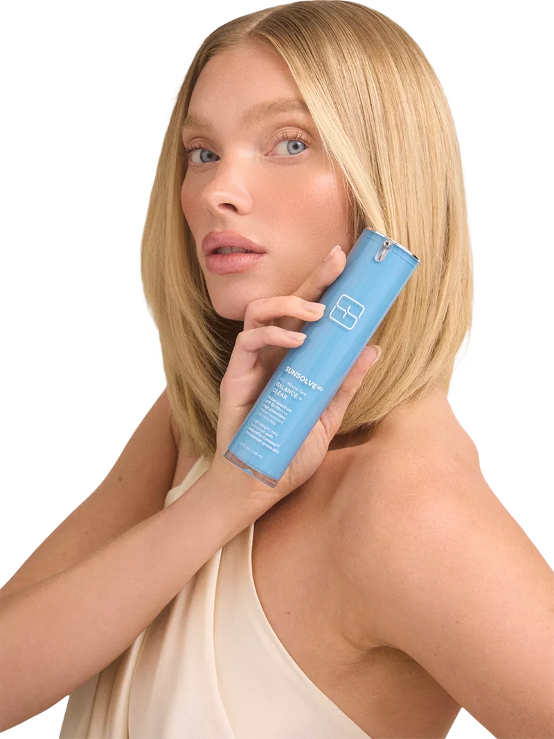 SunsolveMD mineral sunscreen Balance & Clear 48ml (British brand)