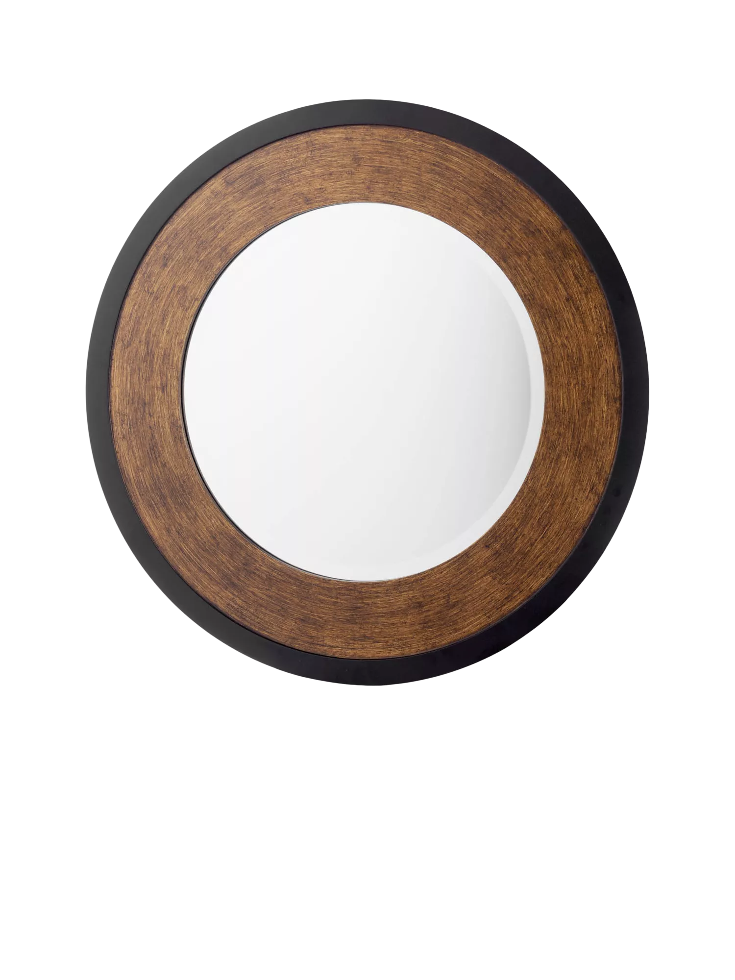 Laura Ashley round wall mirror mottled bronze 60cm, UK version