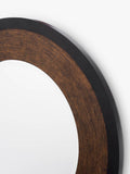 Laura Ashley round wall mirror mottled bronze 60cm, UK version