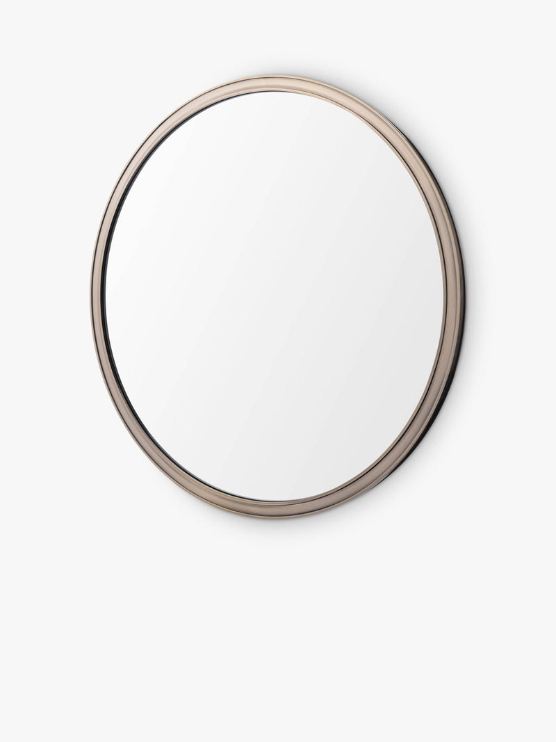 Laura Ashley round wall mirror antique brass 60cm, UK version
