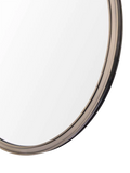Laura Ashley round wall mirror antique brass 60cm, UK version