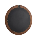 Laura Ashley round wall mirror 60cm dark stain, imported from the UK