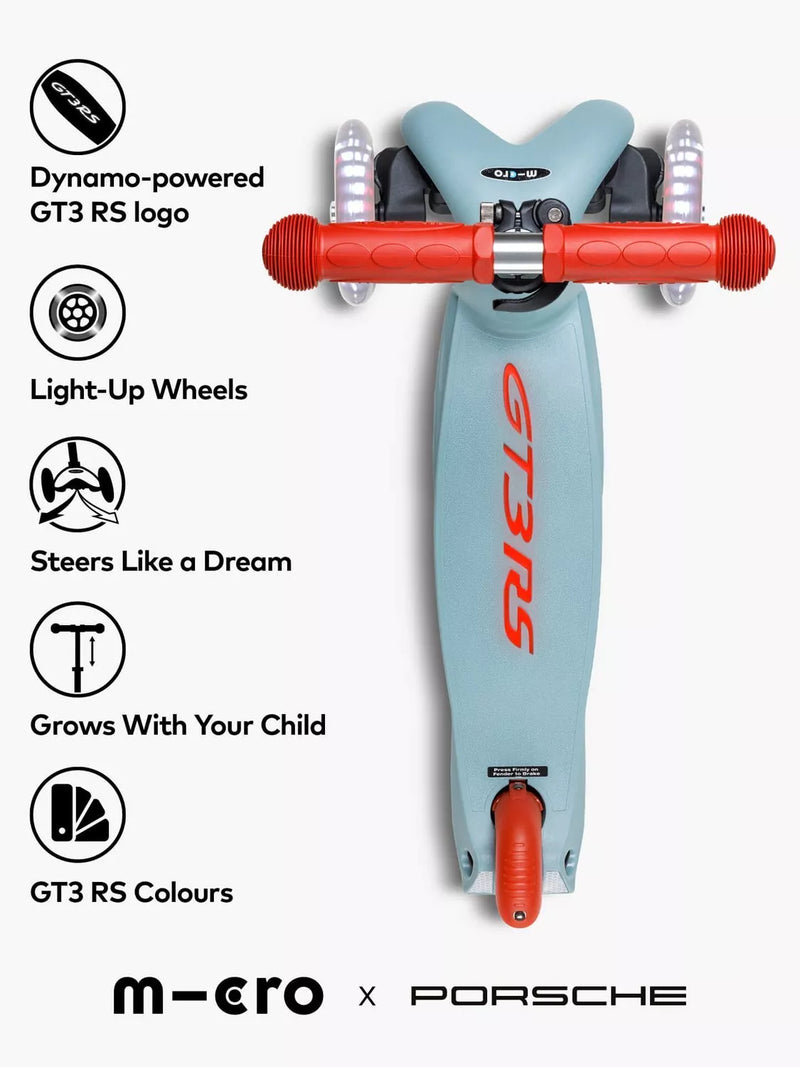 Micro Scooters Mini Deluxe LED scooter Porsche Edition (British brand)
