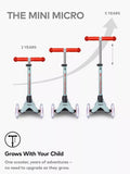 Micro Scooters Mini Deluxe LED scooter Porsche Edition (British brand)